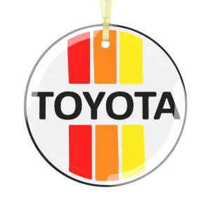 3 Stripe Glass Christmas Ornament Decoration - Reefmonkey