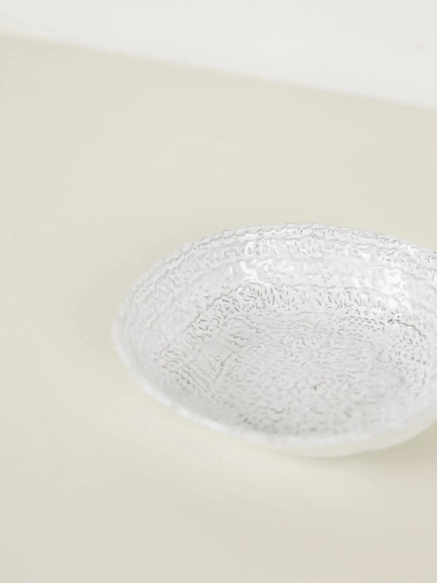 Aurlie Embroidered Soup Plate
