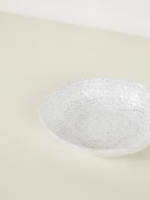 Aurlie Embroidered Soup Plate