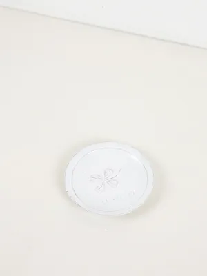 Bonheur Saucer with Clover