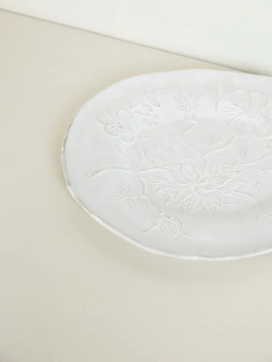Bunch of Flowers Large Platter
