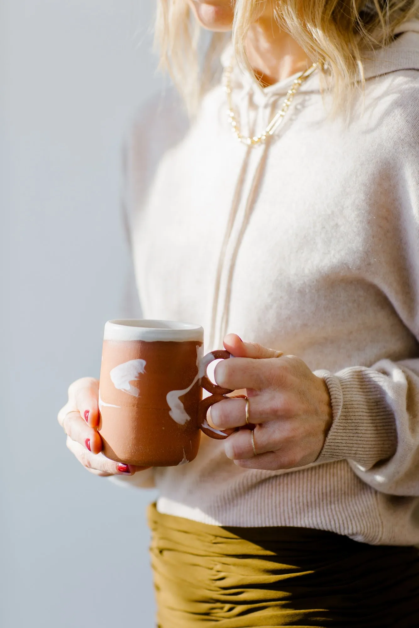 Double Handle Mug