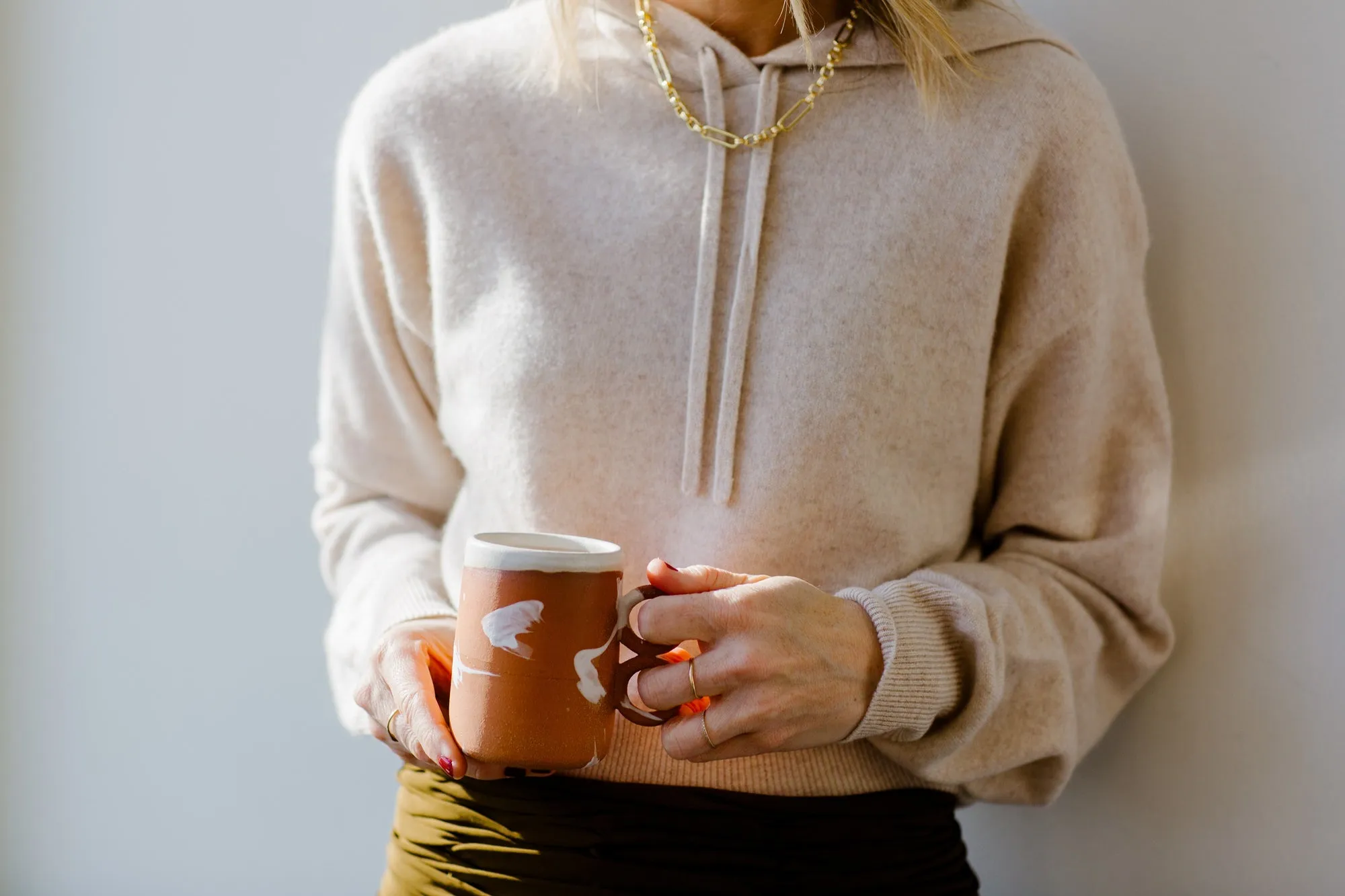 Double Handle Mug