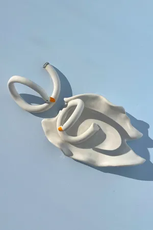 Double Swan Head Dish