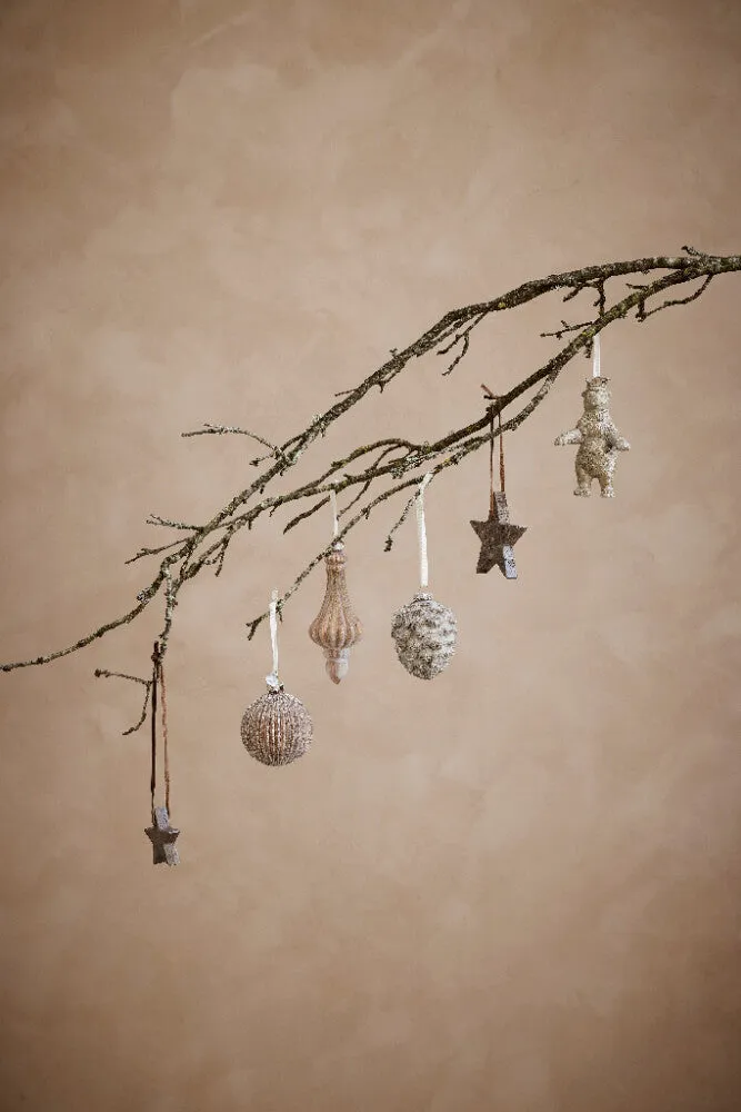 Elina decoration brown, Marble 6.5X6.5 H1.5