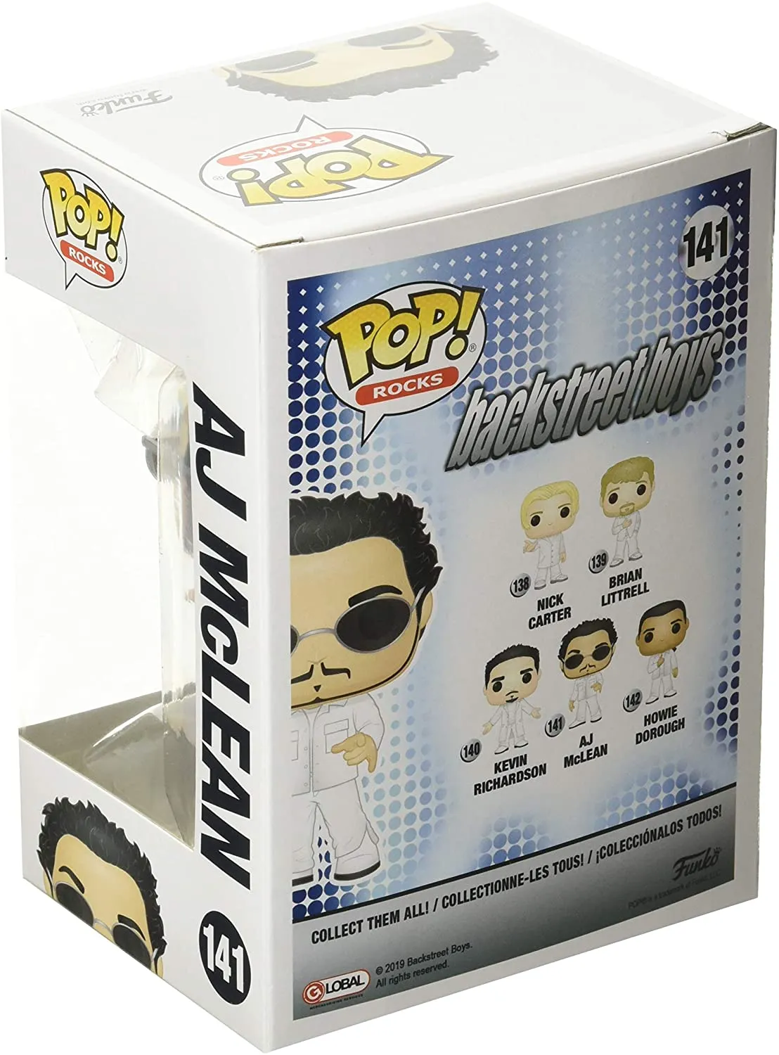 Funko Pop! Rocks: Backstreet Boys - Aj Mclean Vinyl Figure