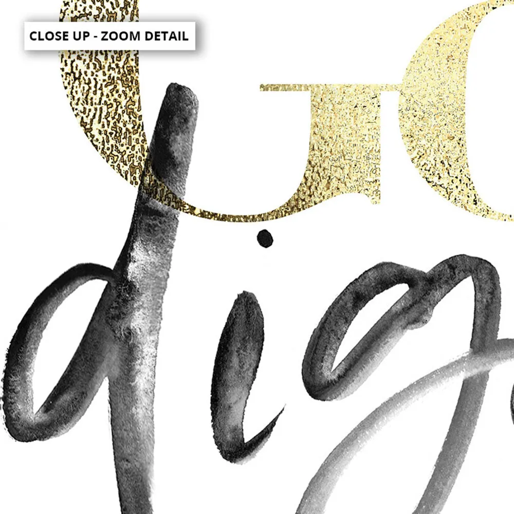 Goal Digger - Art Print