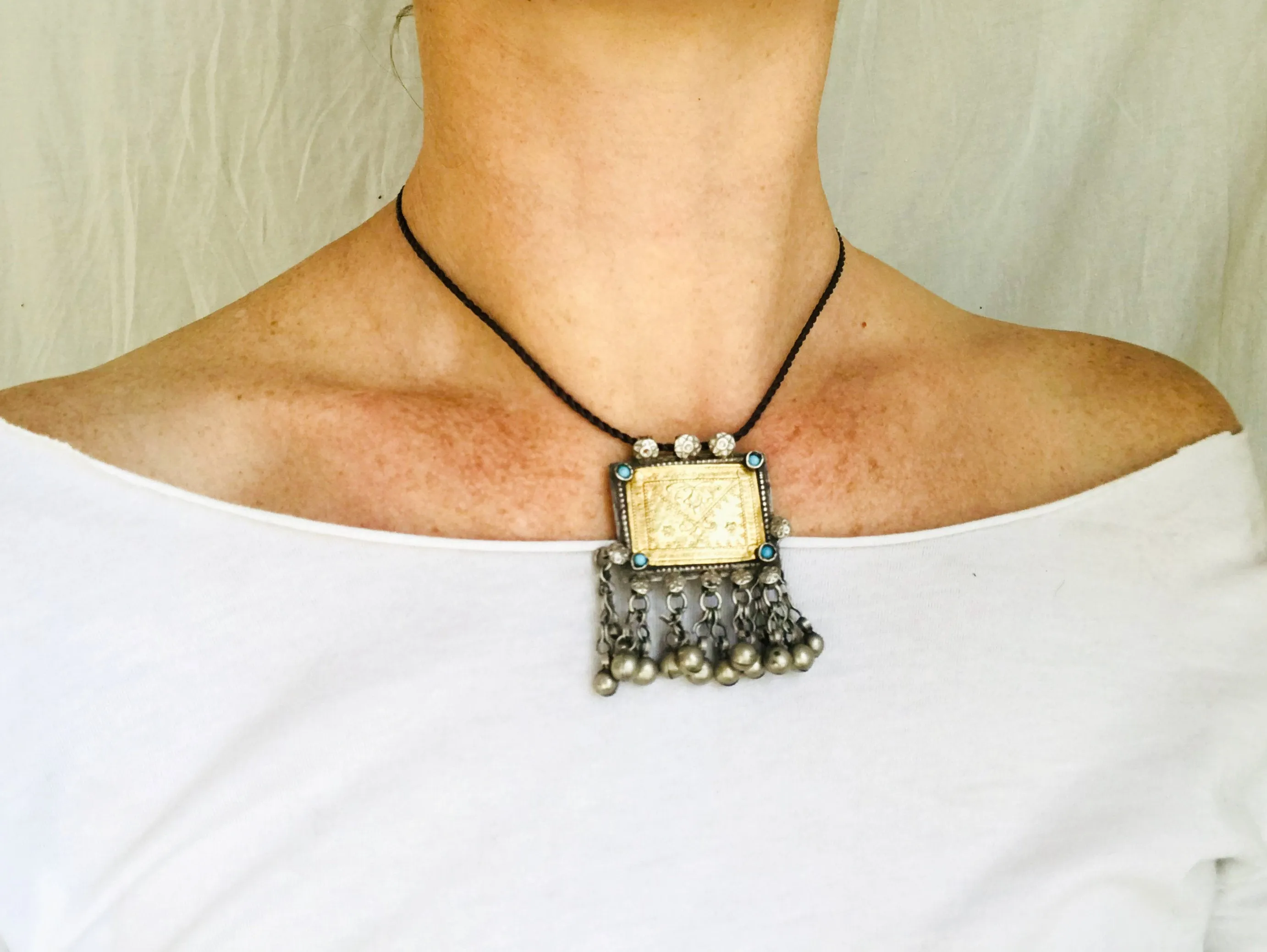 Kuchi Silver Pendant