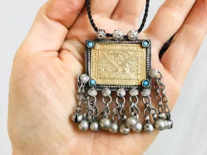 Kuchi Silver Pendant