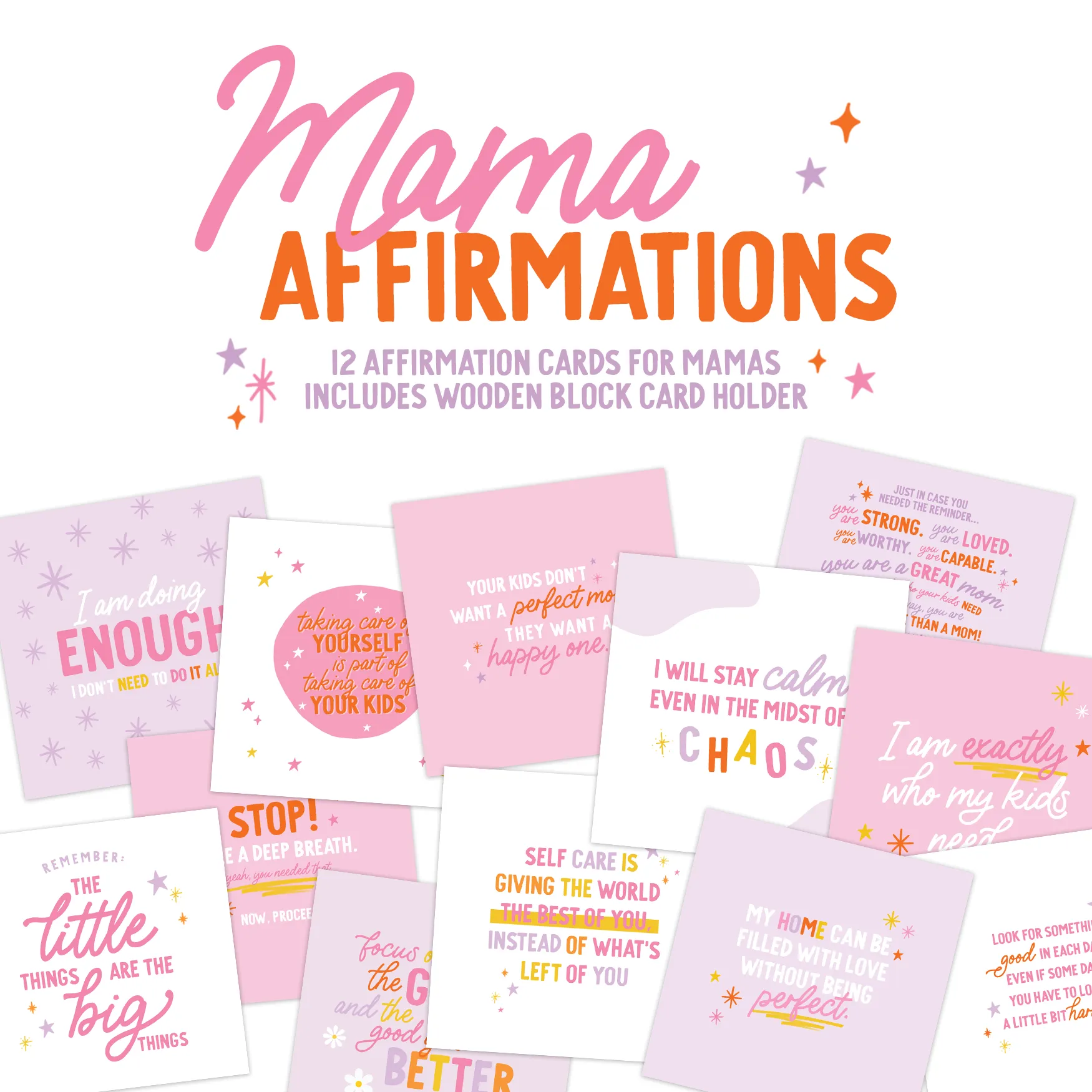 Mama Affirmation Card Set