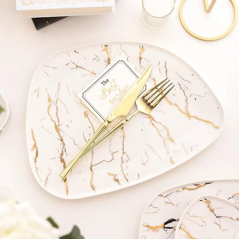 Marble Ceramic Plate