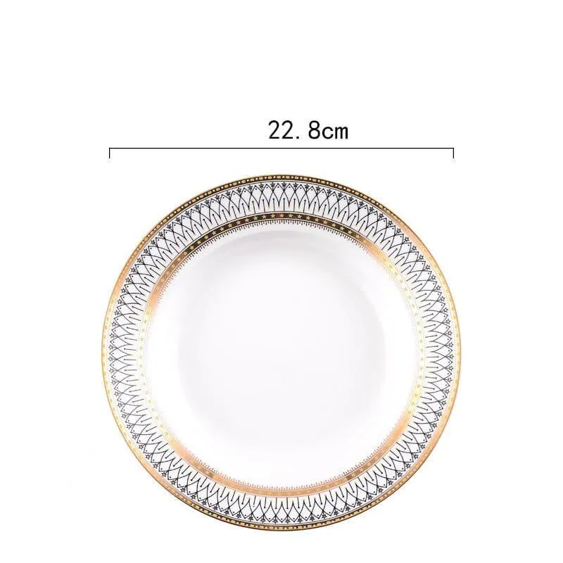 Marble Ceramic Plate