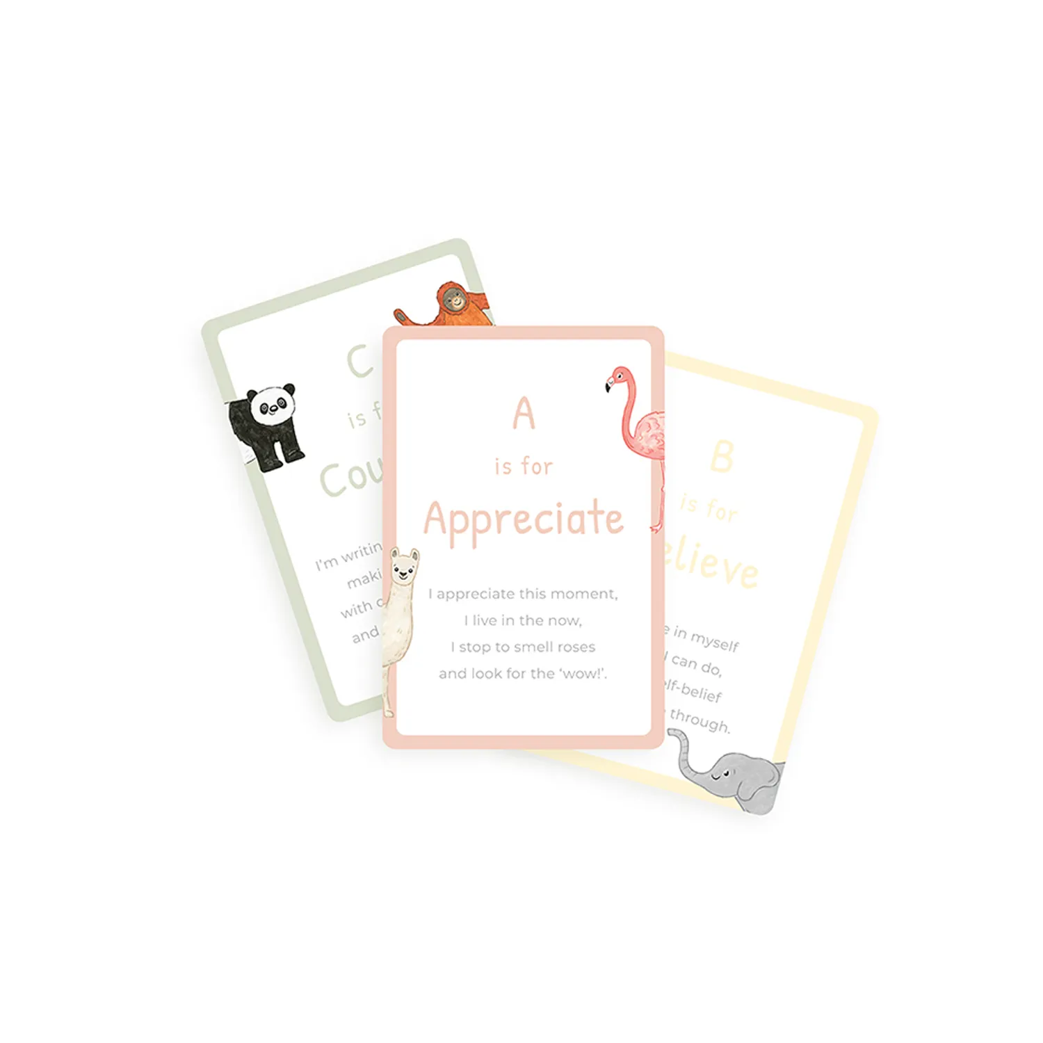 MINDFUL A-Z Mindful Affirmation Cards
