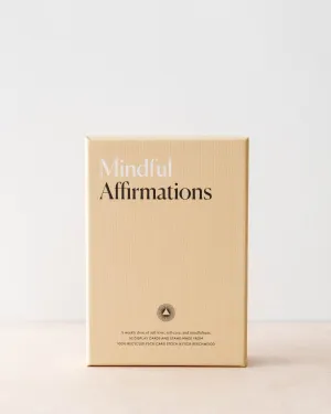 Mindful Affirmations Deck of Cards