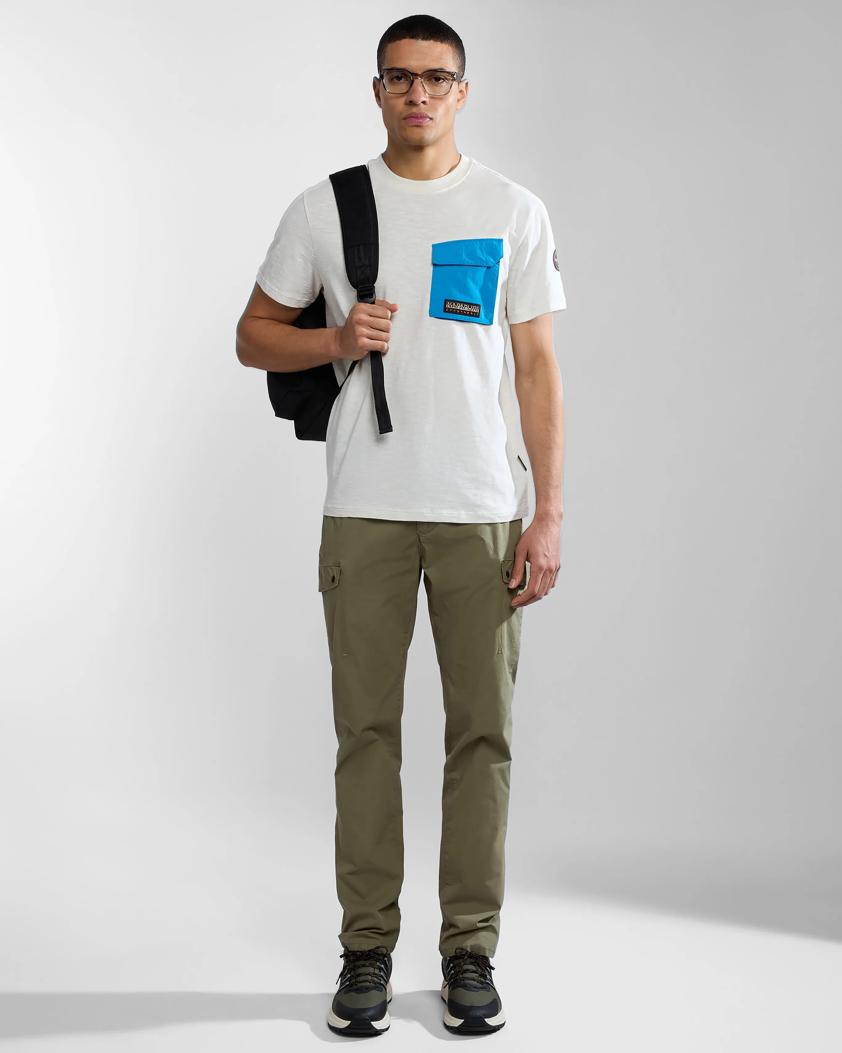 Napapijri Tepees Tee - White Whisper