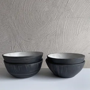 NEW! Black and Brown Bowls by SRS Ceramics