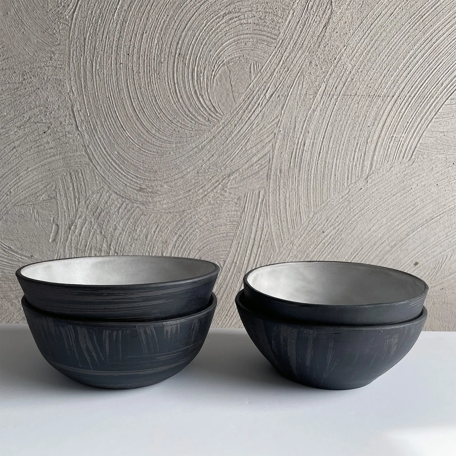NEW! Black and Brown Bowls by SRS Ceramics