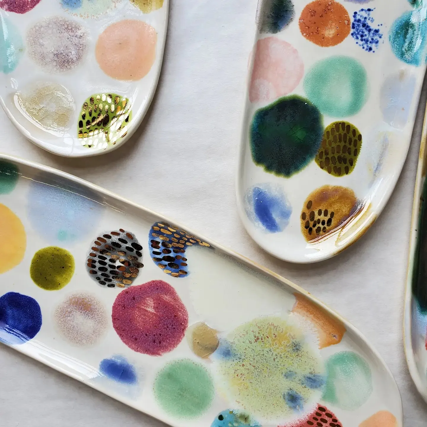 Polka Dot Tray