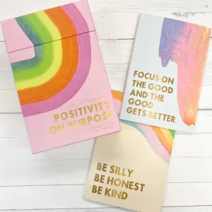 Positivity on Purpose Gift Box Card Set