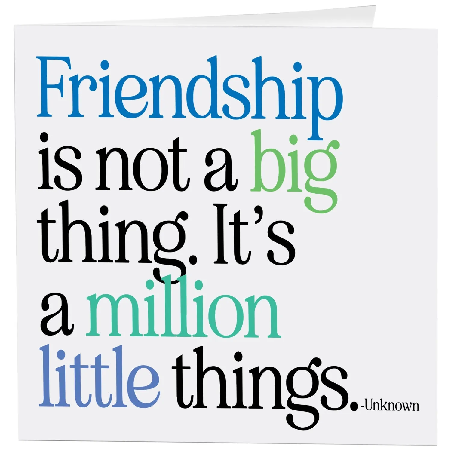 Quotable Greeting Cards - Color