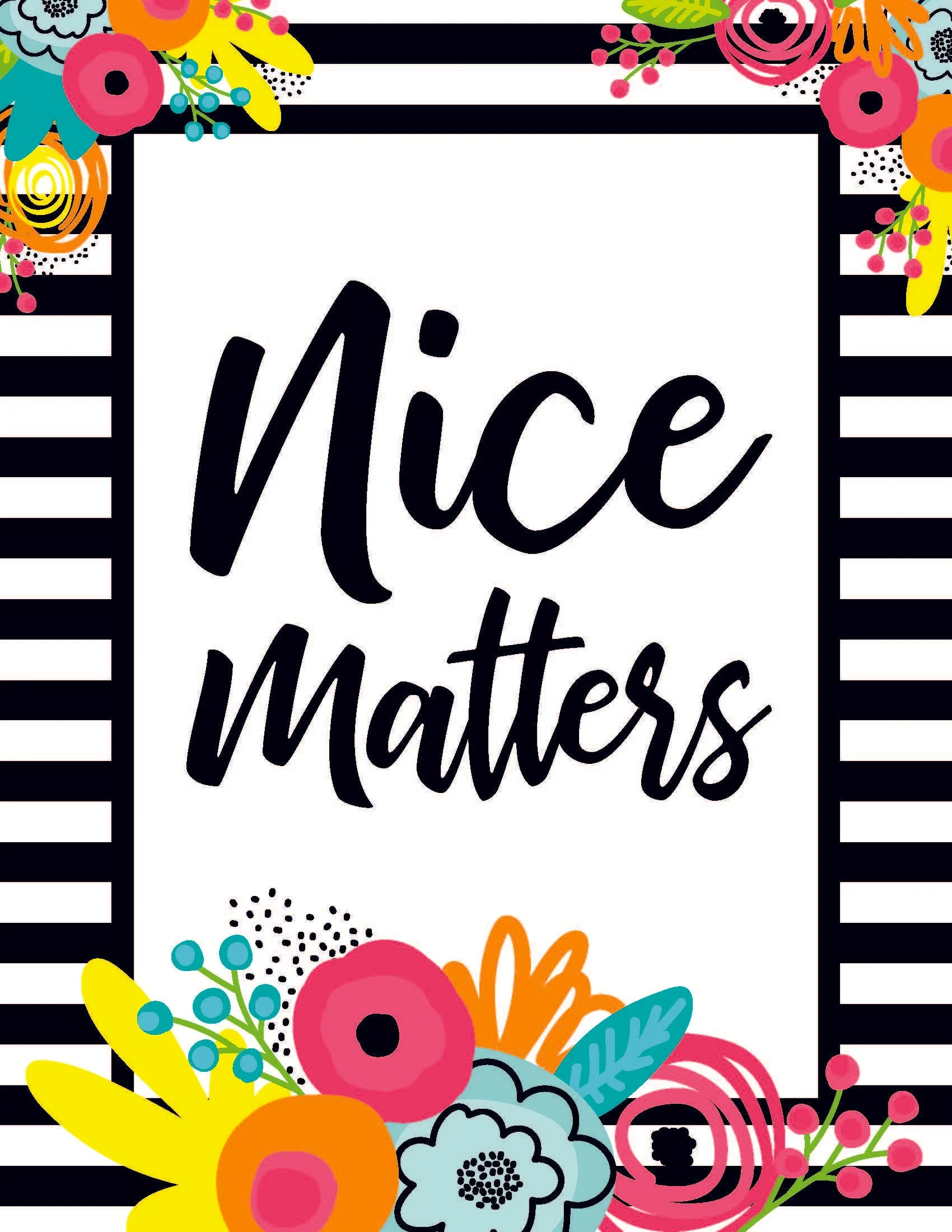 "Mini" Poster Set | Simply Stylish Tropical | UPRINT | Schoolgirl Style