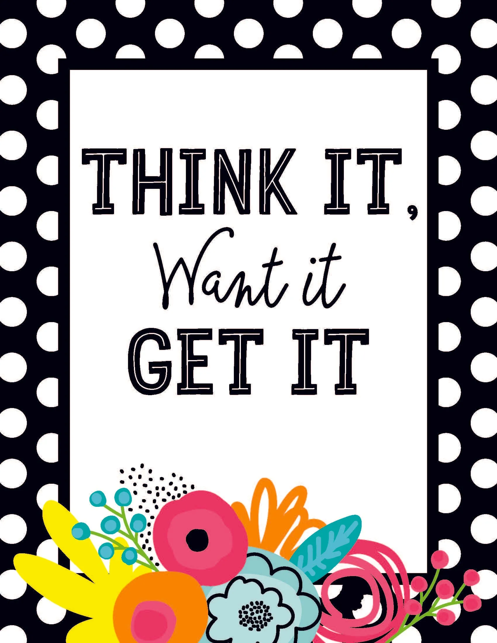"Mini" Poster Set | Simply Stylish Tropical | UPRINT | Schoolgirl Style