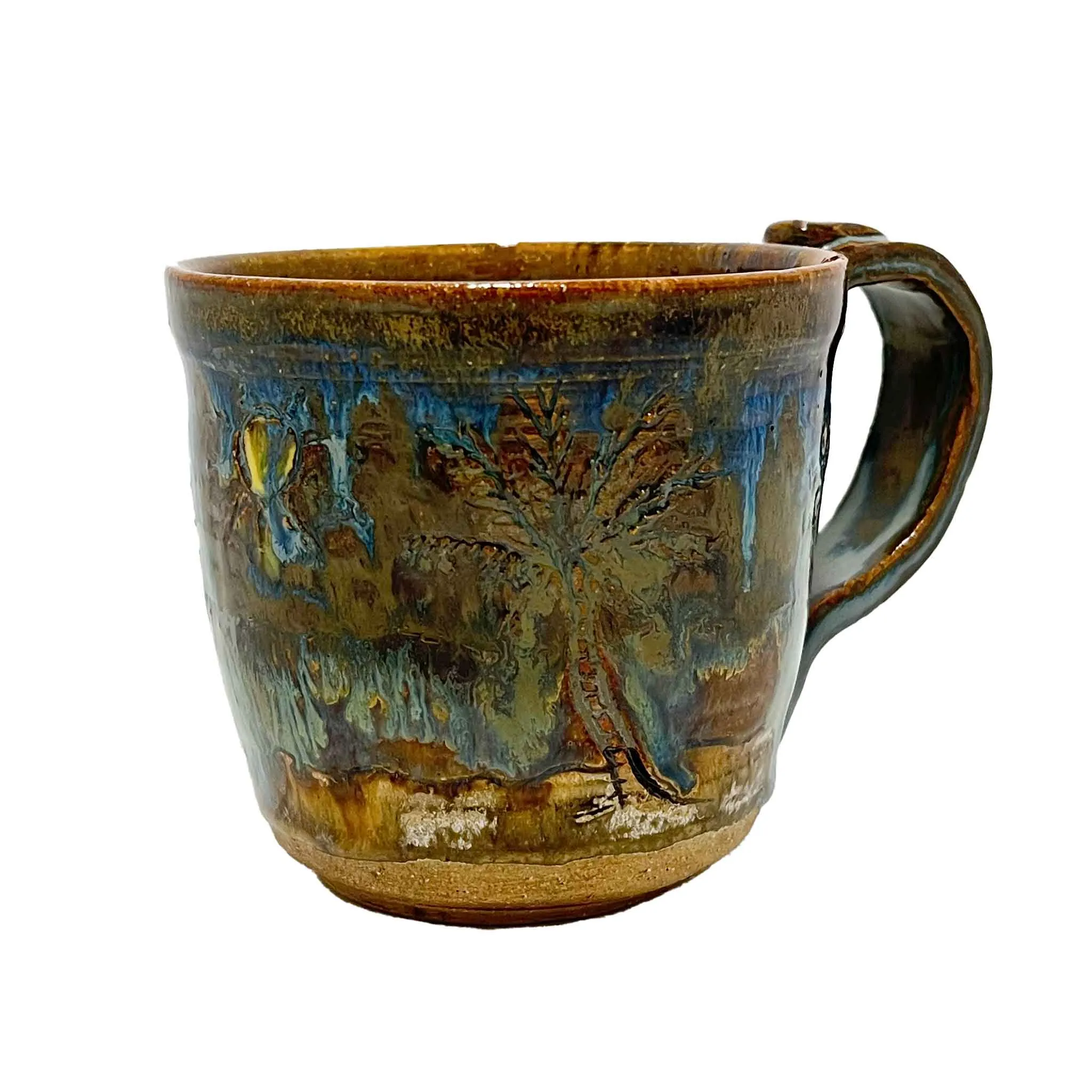 SAS Mug Stoneware Palm Trees