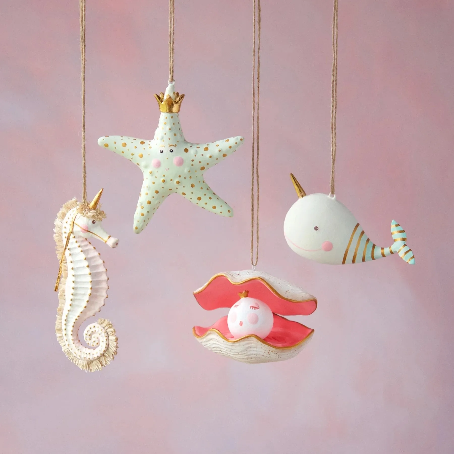 SEA PARTY ORNAMENTS
