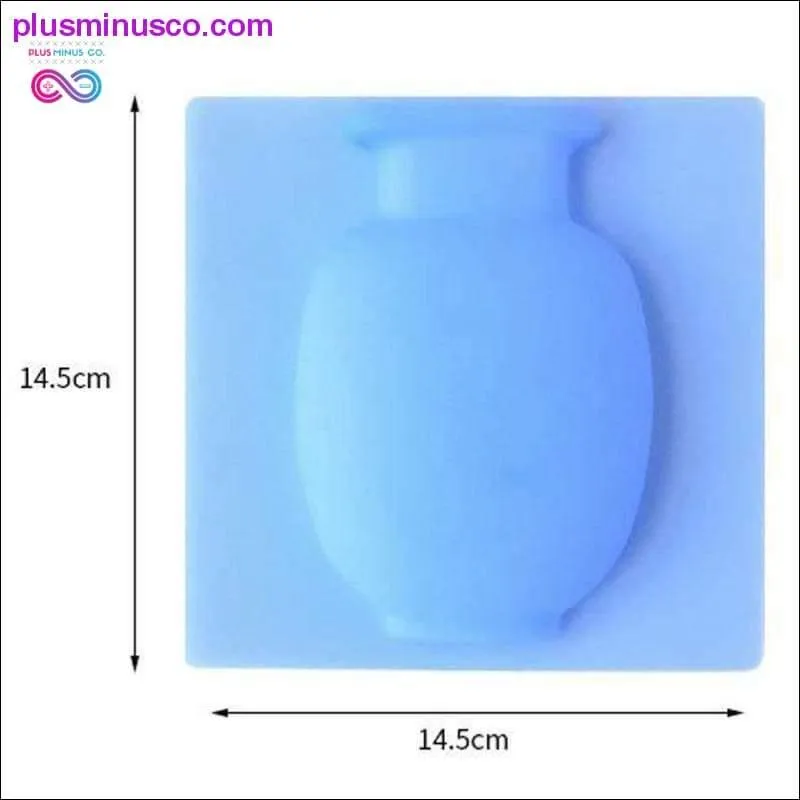Silicone Additive Sticky Vase Easy Removable Wall And Fridge