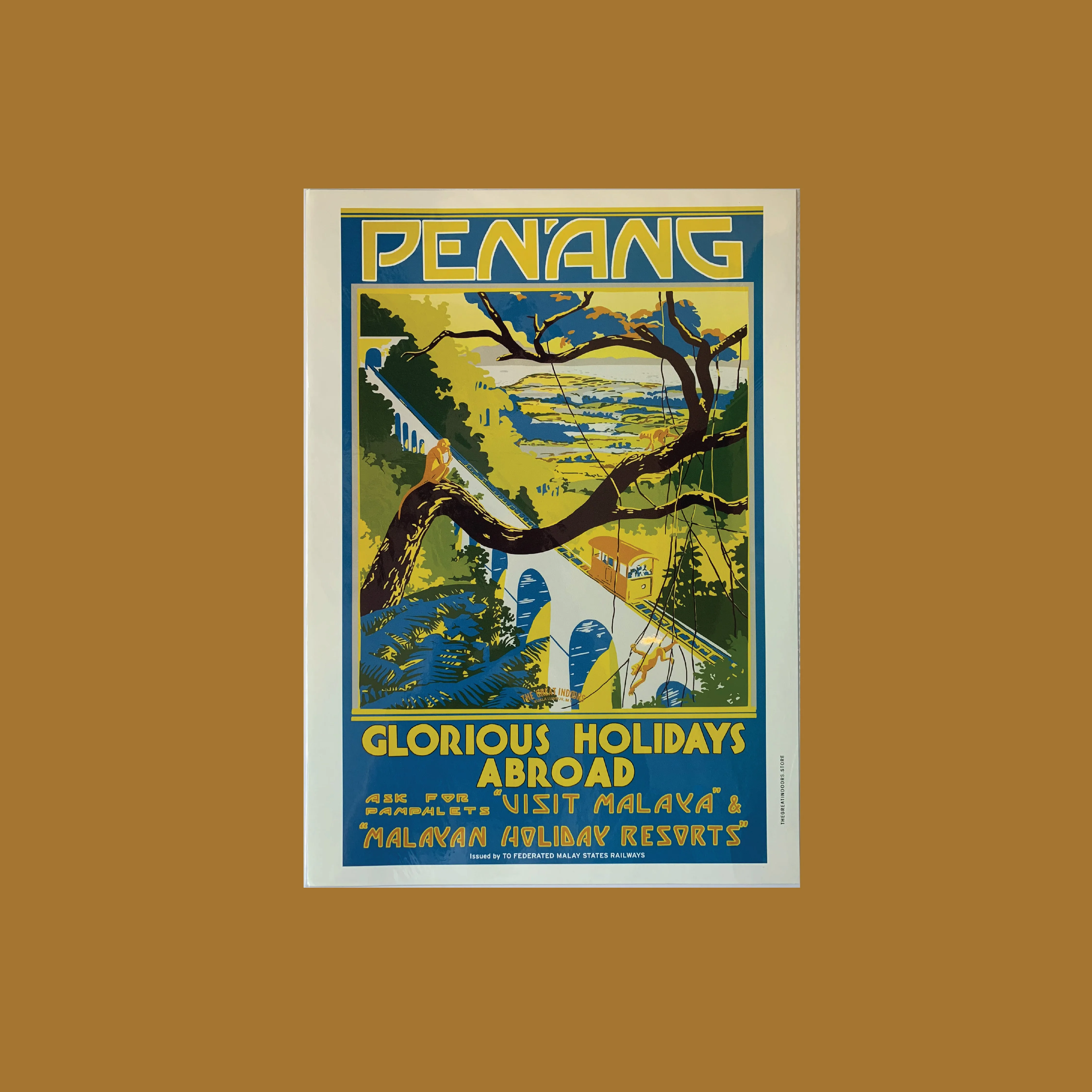 Straits Settlements - Reproduced Vintage Posters