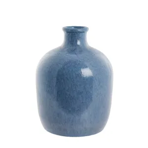 Vasilia vase H39.5 cm. blue